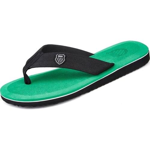 Beach slippers Men non slip moccasin mix colour shoes for summer leisure scuff z739