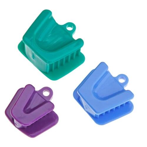 10Pcs Dental Mouth Prop Bite Block Cushion Opener Retractor L/M/S Latex Free