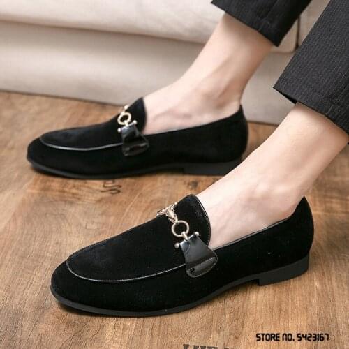 Italian Fashion Suede Oxford Shoes For Mens Large Sizes Formal Leather Footwear Dress Loafers Slip On Sapatos Tenis Masculino