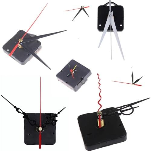 1 Set Silent Large Wall Clock Quartz Clock Movement Mechanism Hands Wall Repair Tool Parts Kit Set DIY