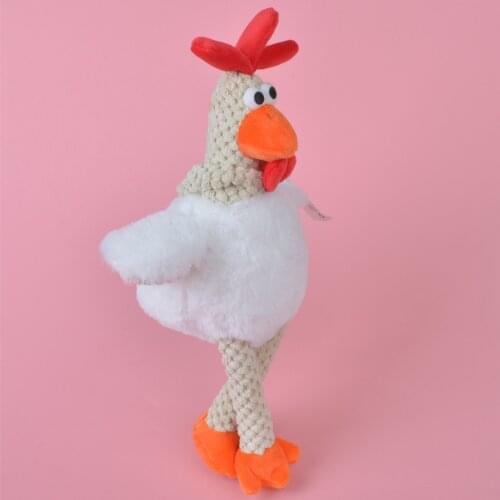 25cm-35cm White Color Chicken Plush Toy, Baby Gift Kids Toy Wholesale with Free Shipping