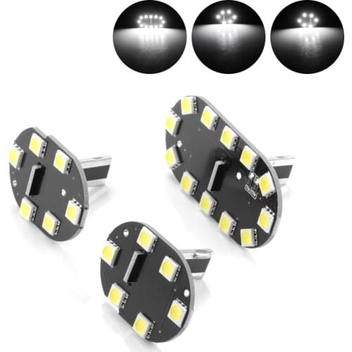 3pcs Car Accessories Indoor LED Lights Reading Dome Lamp for Nissan Qashqai 2007~2014 Car Styling SMD5050