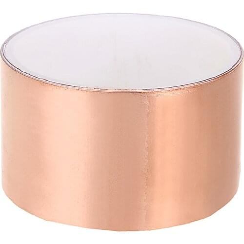 50mm X 1.8 Metre Guitar Shielding Copper Foil Conductive Tape Self Adhesive
