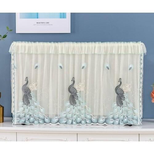 Household Simple Fabric LCD Hanging Sitting Boot Does Not Take Lace TV Cover Dust Cover 50-Inch 55-Inch 65-Inch