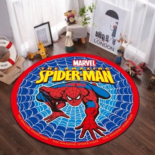 Disney Cartoon Baby Play Mat 100x100cm Round Rug Kids Game Carpet Bedroom Living Room Kids Room Rug for Boy