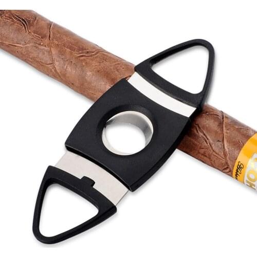 Top Selling Mini Portable Cigar Cutter Double-Edged Stainless Steel Blade Cigar Scissors Shears Smoking Tool Gadget Accessories