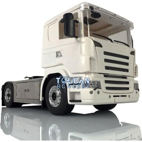 LESU Metal 4*4 SCA Chassis Hercules Cabin Set 1/14 RC Tractor Truck Light