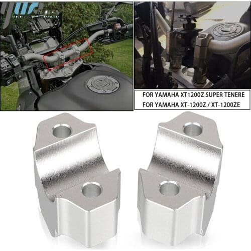 Motorcycle 7/8'' Handlebar Risers Bar Kit Mount Clamp 25MM Height For YAMAHA XT-1200Z XT-1200ZE XT 1200Z 1200ZE XT1200Z 2014-21