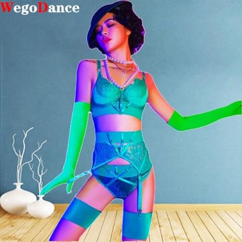 New Fashion Sexy Women Bikini Nightclub Singer Dance Costume