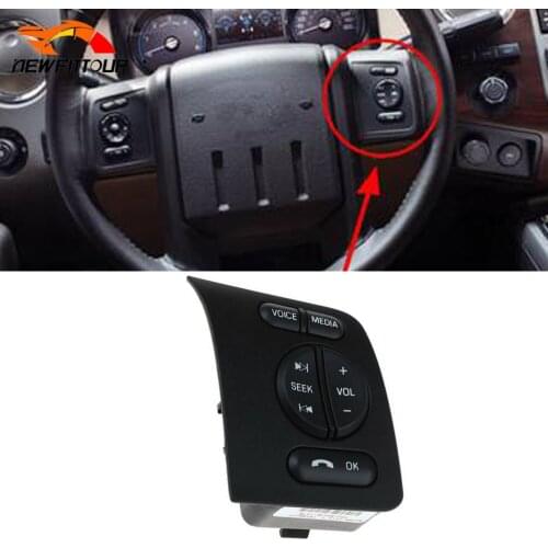 Car Cruise Control Switch Speed Control Steering Wheel Button For Ford F250 F350 2012 Car Accessories