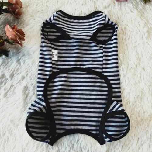 Dog Pajamas Jumpsuit Cotton Sleepwear Spring Summer Dog Clothes Overalls Pyjama Puppy Costume Small Dog Clothing Pet Outfit