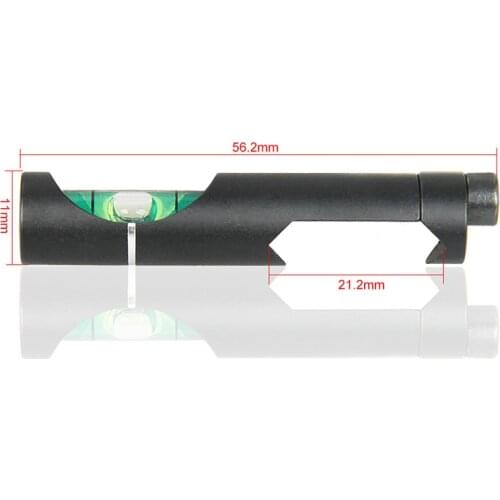 PPT Tactical / Airgun Scope Alloy Spirit Level Bubble for 21.2mm / 11mm Scope Sight Rail Weaver / Picatinny Hunting Gun Scope