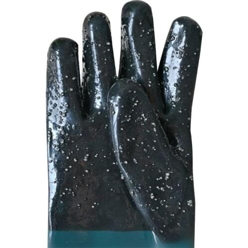 Rubber Sandblaster Sand Blast Sandblasting Gloves For Sandblast Cabinets Safety N58A