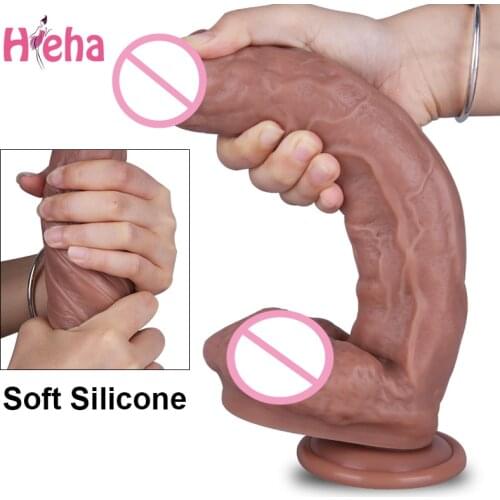 Super Large Dildo Realistic Big Dildos for Women Erotica Sex Toys for Adults Lesbian Penis Suction Cup Rubber Dick Intimate Toy