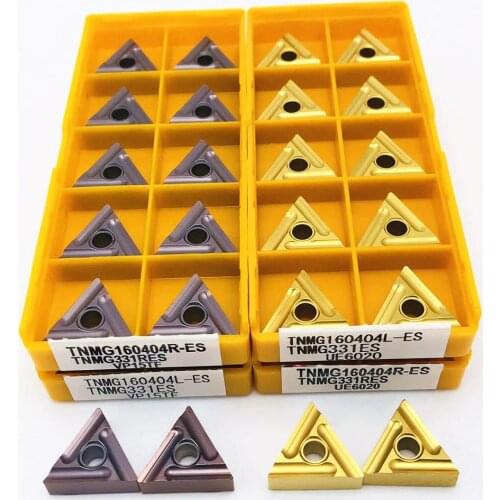 TNMG160404R TNMG160404L VP15TF UE6020 US735 high quality carbide blade cylindrical turning toolTNMG metal CNC lathe parts tool