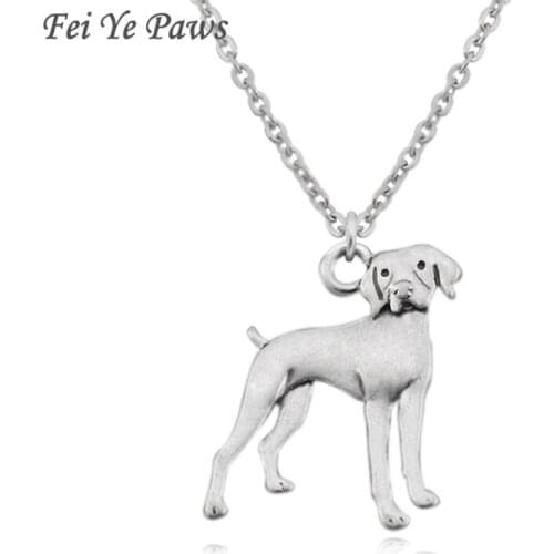 Vintage Vizsla & German Shorthaired Pointer Dog Charm Pendant Chain Necklaces Chain Men Colar For Women Men Jewelry Accessories