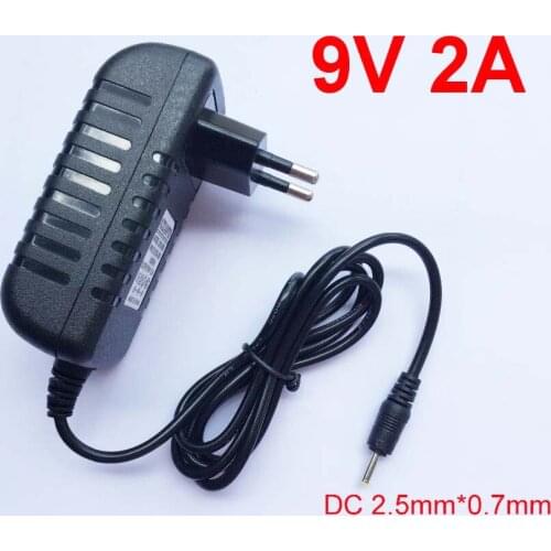 1PCS 9V 2A 2.5MM AC ADAPTER CHARGER FOR ARCHOS 97 CARBON ANDROID TABLET