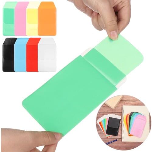 1PC Useful Portable Pocket Protector Colorful PVC Leak-Proof Pen Pouch Pencil Case Pen Organizer Doctors Nurses Supplies