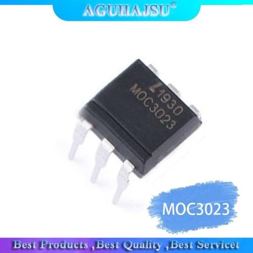 10pcs/lot Optocoupler MOC3023 3023 DIP-6 package new original