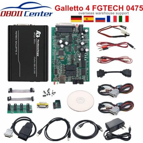 2021 Galletto 4 Master v54 Fgtech 0475 Fg-Tech 4 Galletto V54 Euro Master Online Version FG Tech 0475 OBDII ECU Programmer Tool