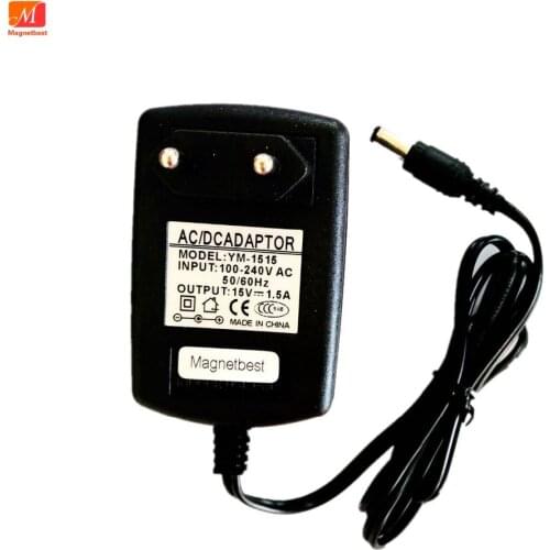 15V1.5A AC DC Adapter AC 100V-240V Converter To DC 15V 1.5A 1500mA Power Supply Charger EU US Plug DC 5.5mm x 2.5/2.1MM