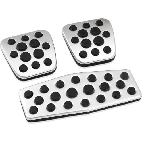 Car Accessories,Stainless Steel Car Pedal Cover Pad MT For Vauxhall Opel Astra /Insignia 2011-2015 For Chevrolet Cruze