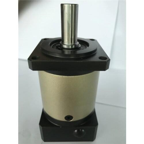 8 arcmin Economical planetary gearbox reducer 15:1 to 100:1 for 80mm 750w AC servo motor input shaft 19mm