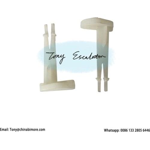 Escalator Slider Plastic White L66mm