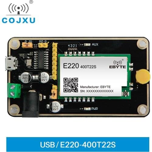 Module Test Board LLCC68 with USB Interface and Antenna E22-400TBL-01 Test Kit 433MHz 470MHz UART Wireless Module