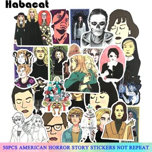 10/50 Pcs/Pack Terrible Devil Graffiti Stickers For Motorcycle Luggage Laptop Bicycle Skateboard Anime Movie TV Show Helmet