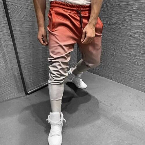 New Mens Casual Slim Fit Tracksuit Sports Cargo Pants Fitness Bottoms Gym Skinny Joggers Sweat Trousers M-2XL Spring Mens Pant