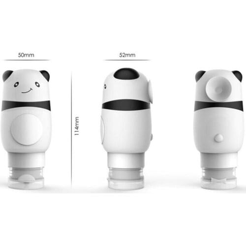 Silicone animal bottle Refillable Bottle Cartoon Animal Squeeze Bottle Silicone Lotion Empty Cosmetic Containers