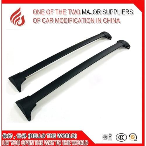 High quality black color screw install Aluminium alloy roof rack cross bar for Pilot pilot 2017 2018 car accessories