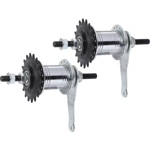 Reversing Ride Backwards Brake Fixed Gear Bike Rear Hub Aluminum Alloy Bicycle Bike Coaster Brake Rear Hub