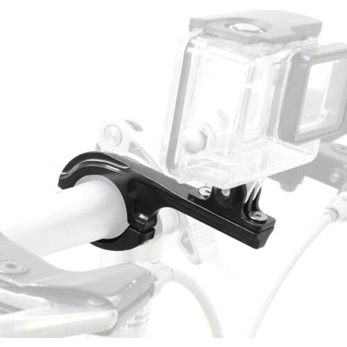 Bicycle Motorcycle Handlebar Bar Clamp Seatpost Mount Bike Holder Adapter Aluminum Alloy CNC Compatible for Gopro Hero 8 7 6 5