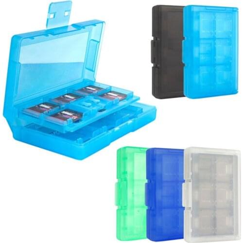 24+2 Memory Game Card Storage Case Plastic Box Portable Organizer Protects Game Card From Dust And Scratches