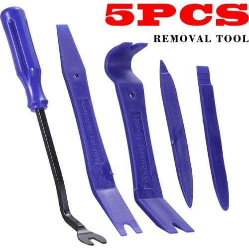 5pcs Car Hand Tool Car Disassembly Tools DVD Stereo Refit Kit Interior Trim Panel Dashboard Removal Tool Repair Tools