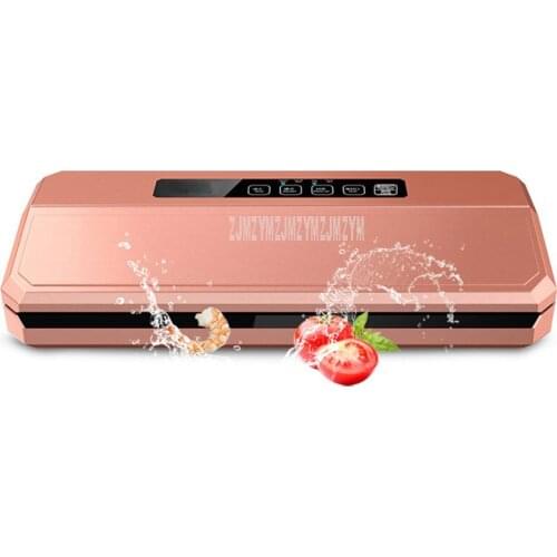Automatic Electric Vacuum Food Sealer Packaging Machine Household/Commercial Wet and Dry Vacuum Food Sealing Machine MT180-S