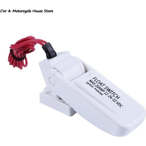 12V 1100GPH Automatic Bilge Pump Boat Submersible Pump Marine Float Switch U7W6