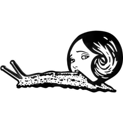 Junji Ito Slug Girl Enamel Pin