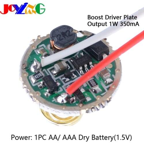 JYL1502 3 MODE Circuit Board Power Torch Cree Q5 1.5V Battery 17mm Boost Drive Board
