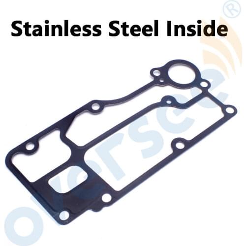 Boat Motor 6BL-41114-00 Exhaust Outer Cover Gasket For Yamaha Outboard 25hp 4 stroke