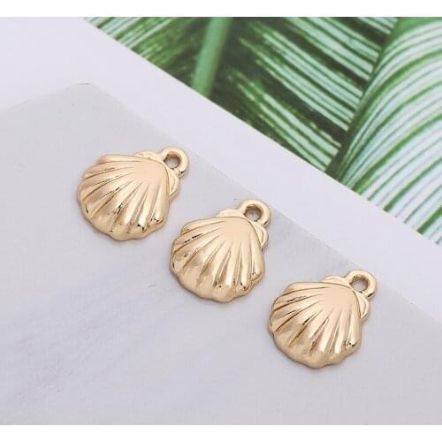 Metal Pendant DIY Girl Necklace Bracelet Making Shell Bohemian Jewelry Accessories