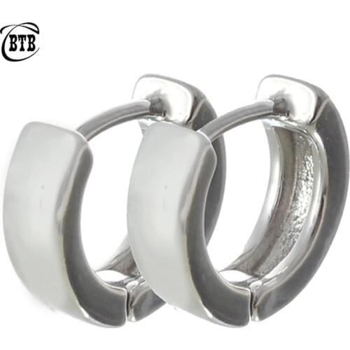 Fashion New Silver Circle Ladies Charm Lucky Earrings Luxury Jewelry Earrings Wedding Party Holiday Gifts Wholesale