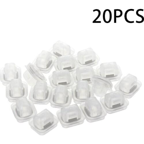 Moulding Car For BMW Clips 3 Series 07149158194 51418215806 Nylon White 20x Trim