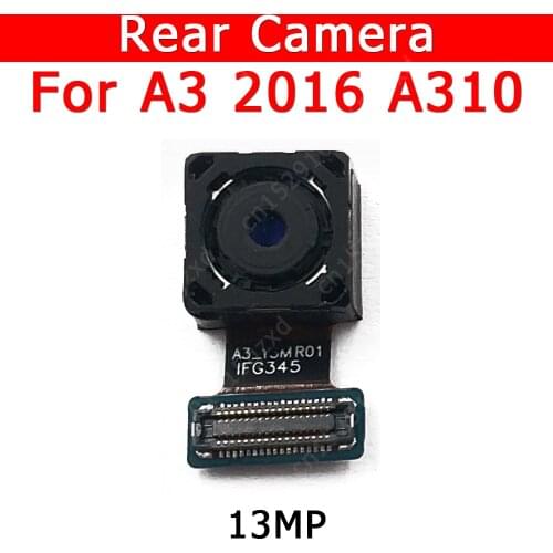 Original Rear Back Camera For Samsung Galaxy A3 2016 A310 Main Camera Module Mobile Phone Accessories Replacement Spare Parts
