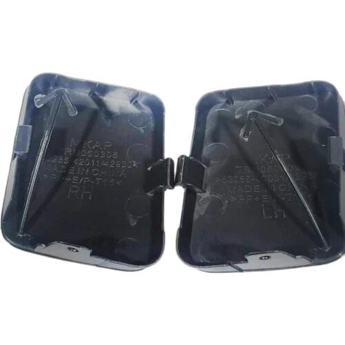 A pair of left and right front bumper towing hook cover 53285-42930 53286-42931