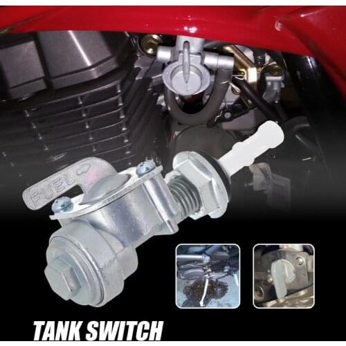 Fuel Valve Switch Reliable Anti-corrosive Metal Gas Tank Fuel Switch Valve for Dirt Bike