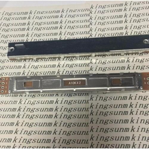 Potentiometer dimming Taiwan mixer fader A10KX2 12.8cm 128mm dual channel A10K A103