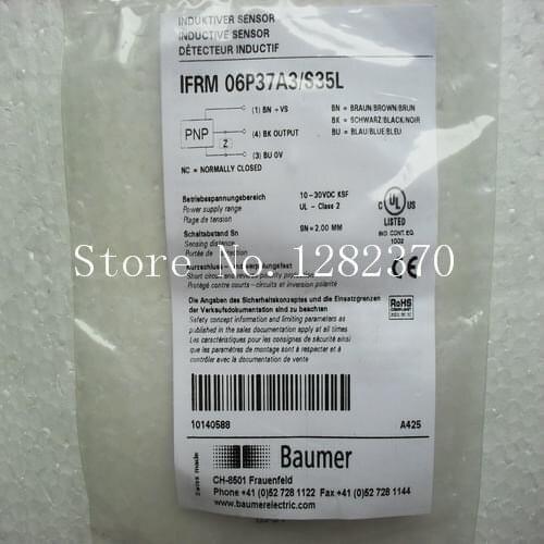 [SA] New original special sales proximity switch Baumer Baumer IFRM 06P37A3 / S35L spot